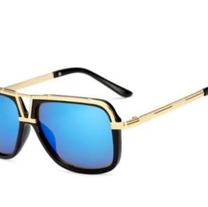 The Wavy sunglasses (cool blue)